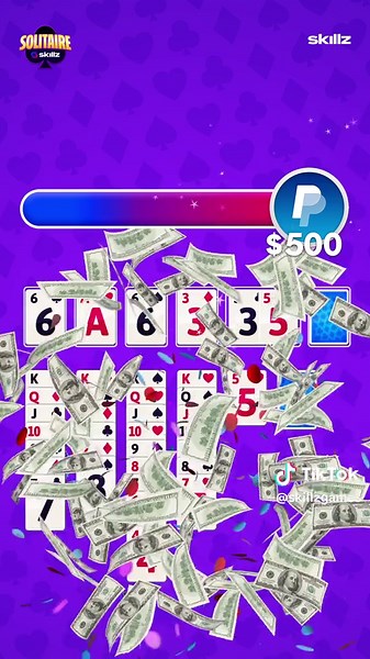 Your move. Your win. Your Solitaire. #Skillz #MobileGaming #CashOut #Solitaire #Gaming #SkillBasedGaming #RealMoneyGaming
