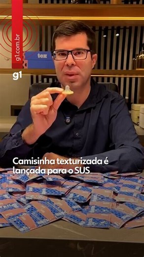 Camisinha texturizada é lançada para o SUS