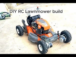 DIY 4X4 RC Lawnmower
