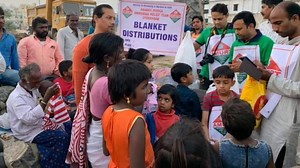 2.6K views · 142 reactions | SERVICE TO HUMANITY IS SERVICE TO GOD AMURT . Disaster Relief, Sustainable Developments, Community Service. Winter Service Activity for the year 2019. Blankets, Shawls, caps, thermals and dress distribution by AMURT HYDERABAD TEAM, at Old age home and a slum near BHEL, Lingampalli  BE GREAT BY YOUR SADHANA, SERVICE & SACRIFICE  BABA NAM KEVALAM  | Shrii Shrii Anandamurti Jee Vision | Facebook