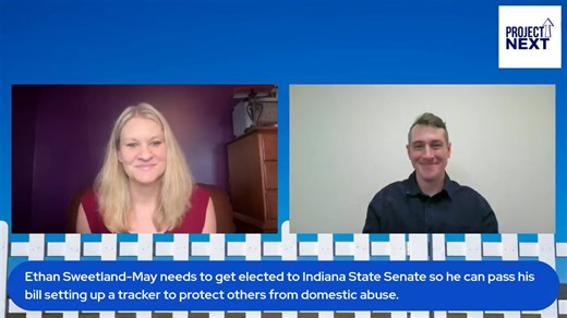 Sarah interviews Ethan Sweetland-May about a bill he wants to pass to make a database of domestic abuse offenders. If we can help get Ethan elected into the Indiana State Senate, we can help push this bill into becoming a law. We could help protect those that need it with this plan. Ethan tells us why we need this database, why these offenders abuse those behind closed doors, and why this will help many Hoosiers. Ethan based this database off of one formed in Tennessee. He uses real research to 