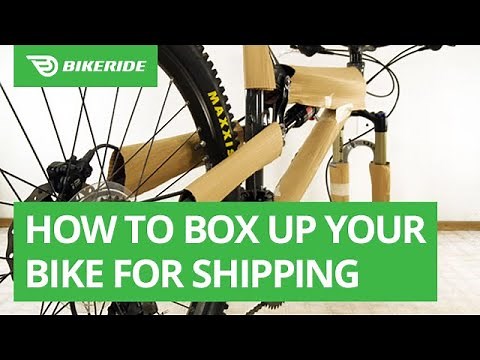 How to Box Up Your Bike for Shipping