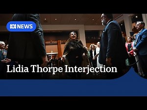 Lidia Thorpe escorted from Great Hall after heckling King Charles | ABC NEWS