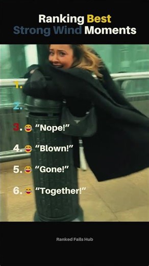 Ranking Best Strong Wind Moments ever😂🌪️#strongwind #funnyfails #viralshorts #windfails