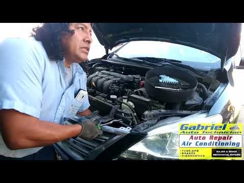 A/C Compressor Variable Pressure Solenoid Valve Problem. Compressor Replacing. Part 1. Nissan Sentra