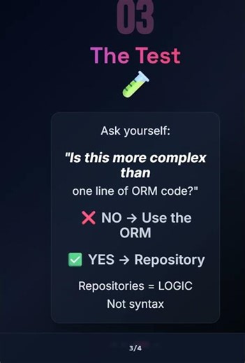 I've Been Coding for 25 Years - Repository Pattern Tutorials Are Lying to You #juniordeveloper #code