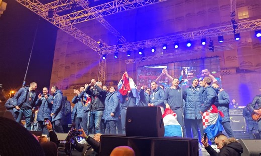 Završio doček rukometaša, Thompson ih nazvao hrvatskim vitezovima: 'Vidimo se idući put'