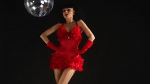 Beautiful Professional Gogo Dancer Studio Shoot Stock Footage Video (100% Royalty-free) 5430605 | Shutterstock