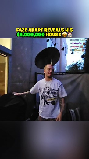 FaZe Adapt’s $5,000,000 House 🤩🏠 (Twitch - StableRonaldo) #fyp #trending #viral #stableronaldo