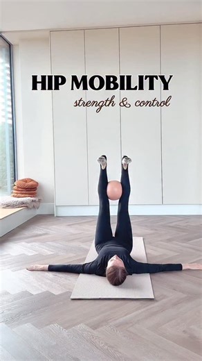 60K views · 5.6K reactions | HIP MOBILITY Here are 3 exercises to improve hip mobility and build control. Strong and mobile hips help you move better, squat deeper, reduce knee and lower-back stress and feel more stable in everyday activities. Do 8–10 reps for 2–3 sets and make sure to warm up before you start. Consistency builds control! For more mobility routines, visit my YouTube channel. | Elena Ko | Facebook