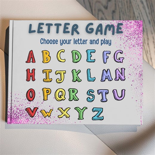 Printable Letter Categories Game | Family Brain Challenge (PDF) - Etsy
