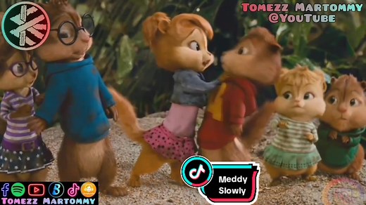 Chipmunks and Alvin Singing Meddy's Slowly