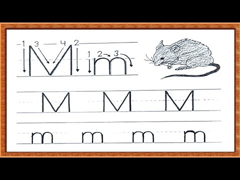 Tracing | Tracing Letter M | Practice Writing Letter M | Tracing Letters For Kids