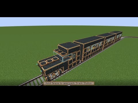 New Minecraft Create Mod train tutorial #minecraft #create #tutorial