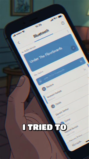 My Phone Connected To A Device Under My Floor