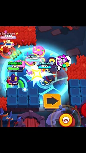 500 IQ STRATEGY 🙀! #brawlstars