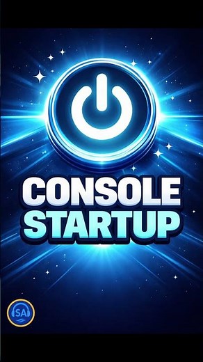 🎮 Console Startup Sound Effect – Gaming Boot SFX #Shorts