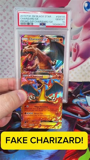 Fake Charizard! Tip On How To Spot a Fake Pokemon Card #pokemon #pokemontcg #pokemoncard #pokemonreveal #pokemongrading