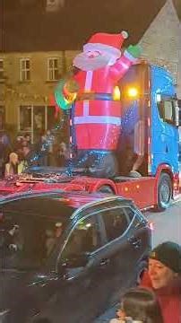 2025-12-24 (2) Xmas Eve Tractor Run through Hebden Bridge Calderdale Yorkshire (part 2 of 3)