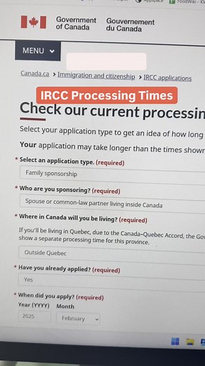 IRCC Processing Time Portal Revamp for Applicants