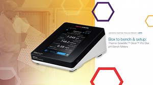 Box to bench & setup: Thermo Scientific Orion Pro Star pH Bench Meters - Scientific Videos | Thermo Fisher Scientific US