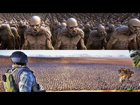 CAN THE WW2 ARMY SURVIVE 1 MILLION ZOMBIES? - Ultimate Epic Battle Simulator 2 -