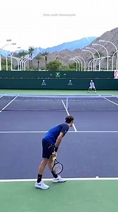 Serve & Volley Masterclass By Roger Federer🔥 Video credit: @zenracquets #tennis #federer #serve #volley #reels | Online Tennis Instruction