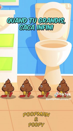 💩 Parce que c’est vrai : tout le monde fait caca ! 💩🎶 Quand t'es petit, caca tout mini ! Quand tu grandis, caca infini ! Quand t'es sérieux, caca discret ! Et quand tu ris, caca sauté ! 💩🎶 Poopman et Poopy te font chanter, danser et rigoler avec leur chanson la plus rigolote des toilettes #Poopman #onfaittouscaca #ChansonDeCaca #PoopmanEtPoopy#lachansonducaca #toutlemondeilfaitcaca