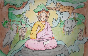 The Eightfold Path by Friendly Llama