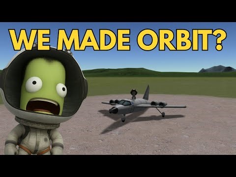 Quarter Orbit & Plane Disaster In Kerbal Space Program Quest To Space