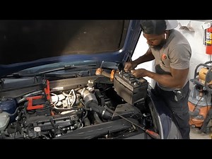 DIY 2021 Hyundai Sonata how to replace the battery with step by steps instructions