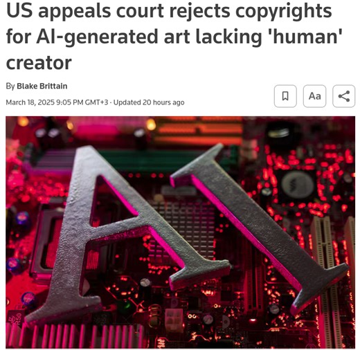 Creative works // used by generative AI