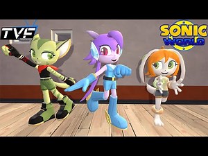 Team Lilac takes action in Sonic World
