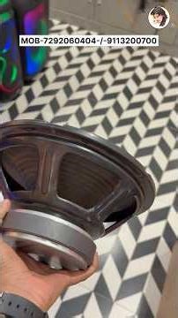 Flowbeats के Speakers ये Subwoofer लगता है #subwoofers #party_speaker #speakers #shortsfeed #shorts