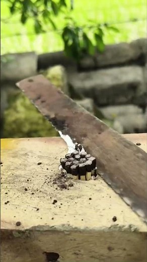 ​Easy Hack to Fill Wood Holes 🪵🛠️🔥#Woodworking #DIY #LifeHacks #HomeRepair #CarpenterTips