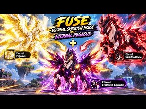 FUSING ETERNAL SKELETON HORSE x ETERNAL PEGASUS! RESULT IS INSANE 😱🔥- Steal an egg (Roblox)