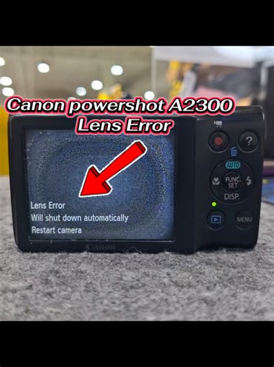 รับซ่อมCanon powershot A2300 - Lens Error 📍รอรับ ต้องนัดคิวช่างก่อนนะครับ ห้างพาราไดซ์พาร์ค ชั้น2 โซนคลองถม (จุดสังเกตเสา 2E ร้านอยู่ในห้องด้านขวามือ) #ซ่อมกล้อง #ซ่อมกล้องพาราไดซ์พาร์คศรีนครินทร์ #ซ่อมกล้องด่วน #วิมลซ่อมกล้องพาราไดซ์พาร์คศรีนครินทร์ #พาราไดซ์พาร์ค