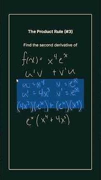 The Product Rule (#3)