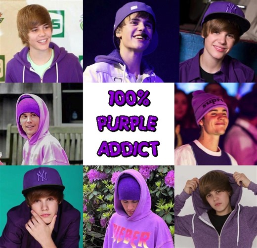 Justin Bieber Using Purple Filter in New Video