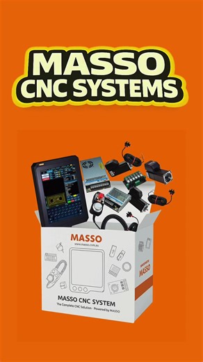 Choosing a CNC system shouldn’t be complicated. That’s why MASSO offers 13 complete CNC system options — built to suit different machine types, sizes, and applications. Each MASSO CNC System includes carefully matched components (depending on the system) to ensure reliability and performance from day one: 🔹 MASSO G3 TOUCH Controller 🔹 Closed-loop stepper motors for accurate motion and position feedback 🔹 Essential accessories such as DTHC, MPG pendant, relay modules, and sensors 🔹 Pre-select