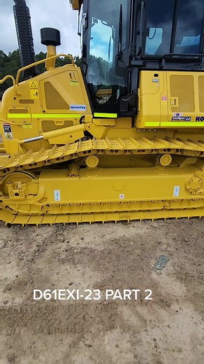 Komatsu Dozer D61EXI-23 Features and Maintenance Guide