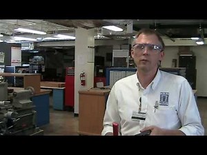 Ring testing a DuMore Grinding Wheel.