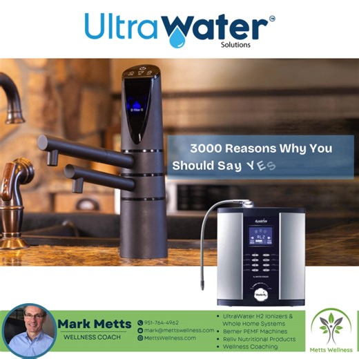 Over 3,000 peer-reviewed studies are showing the incredible benefits of molecular hydrogen — from supporting energy and focus to helping your body fight oxidative stress. H2 Series Water Ionizers deliver that same hydrogen-rich hydration at home, effortlessly. The easiest ionizer to set up, use, and own. 👍 Contact me for more info! | Metts Wellness