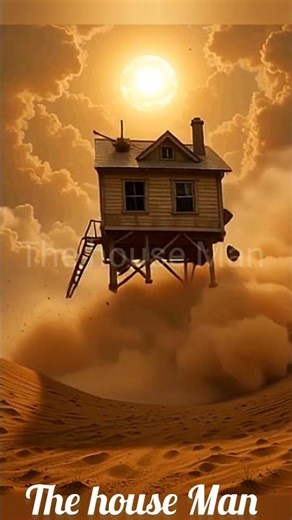 Magical Floating House in the Clouds ☁️🏠 | Unreal Animation#building #ai #animeted