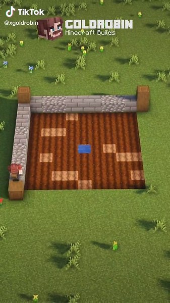 Minecraft Automatic Food Farm 🌱, Tutorial on YouTube: Goldrobin (Link in Bio) #minecraft #minecraftbuilding #minecrafttutorial #minecrafthacks #gaming #fyp