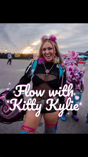 Kylie Bagshaw on Instagram: "welcome to the start of our flow with kitty kylie series 💓🐱✨ kicking things off with a beginner-friendly levitating spin tutorial + the cutest fluff kitty ears & earrings from @brittsblossoms 🌱🖤 save this, try it out, and let us know: which move should we break down next? ⬇️💖"