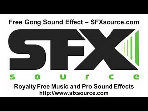 Free Gong Sound Effect - SFXsource.com