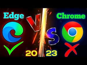 Chrome Vs Edge 2023 | Best Browser 2023 | Microsoft Edge | Google Chrome | Edge vs Chrome Speed test