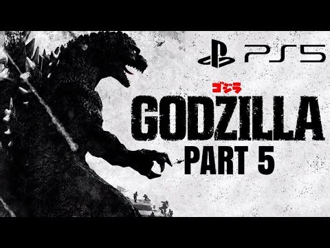 GODZILLA PS5 Gameplay Walkthrough PART 5 (4K 1080p) No Commentary
