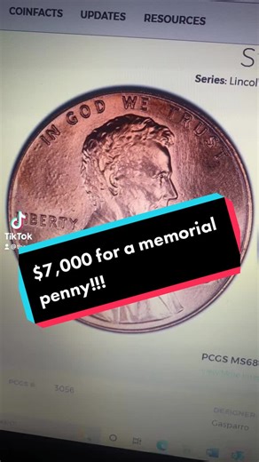 $7,000 for a newer penny?! #cointok #fyp #foryou #foryoupage #foryourpage #fypシ #coins #coincollection #coincollecting #thecoinchannel #money #moneytok #rich #valuable #sidehustle